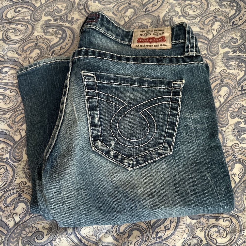 Big Star boot cut jeans! Size 24-25